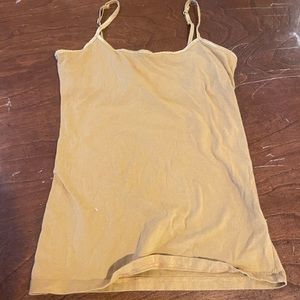yellow/gold tank top
